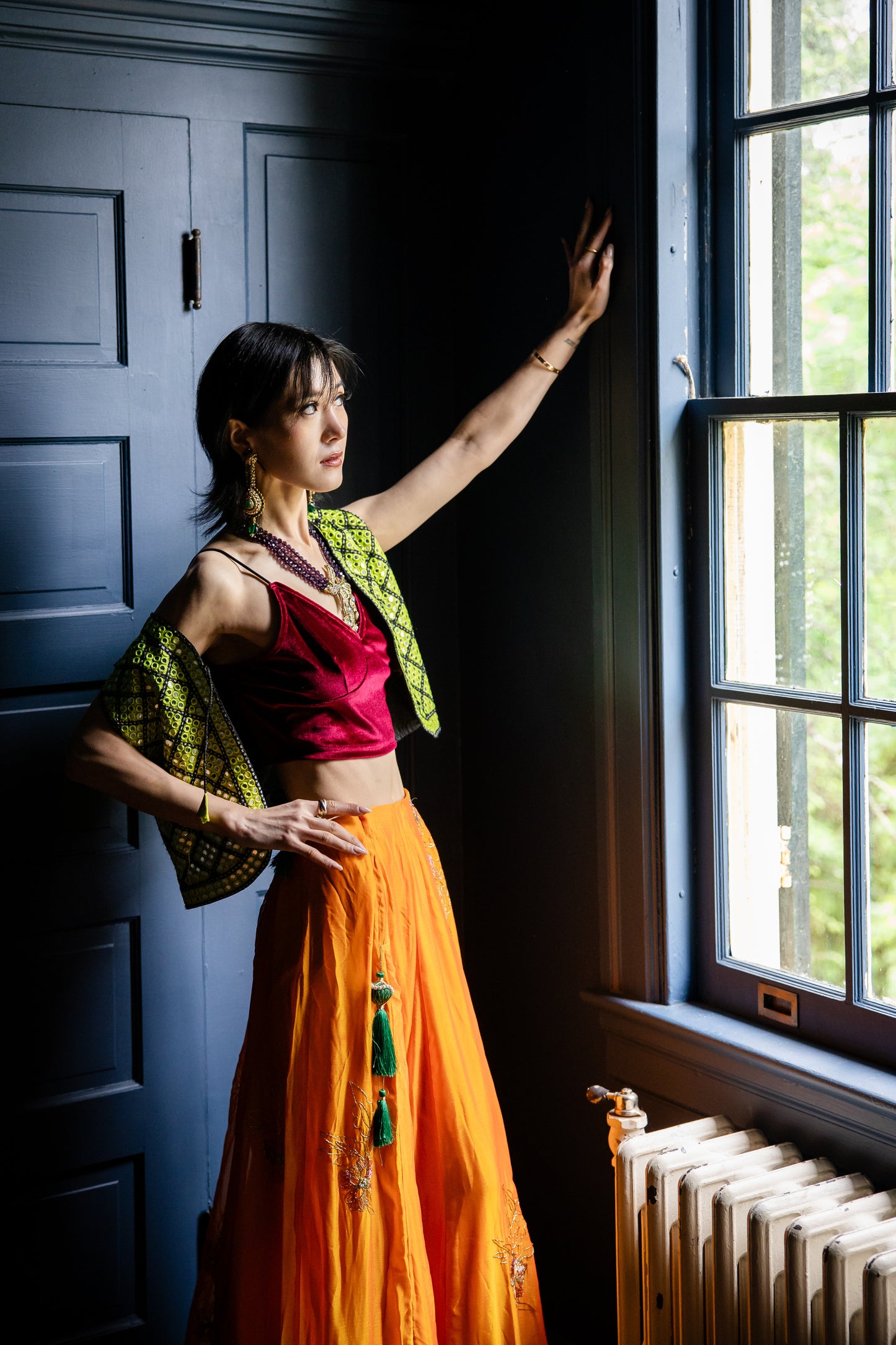 Marigold Lehnga