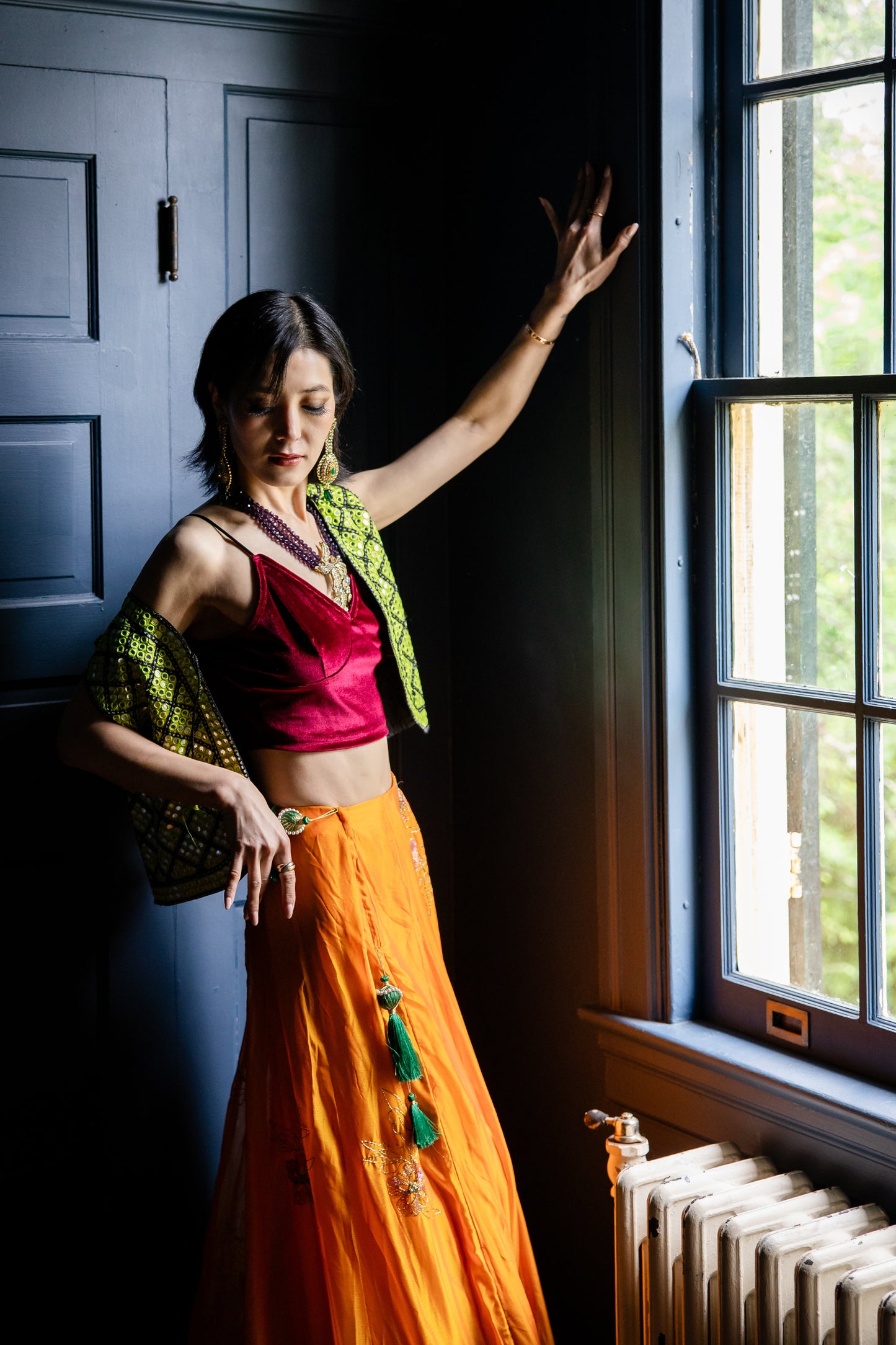Marigold Lehnga