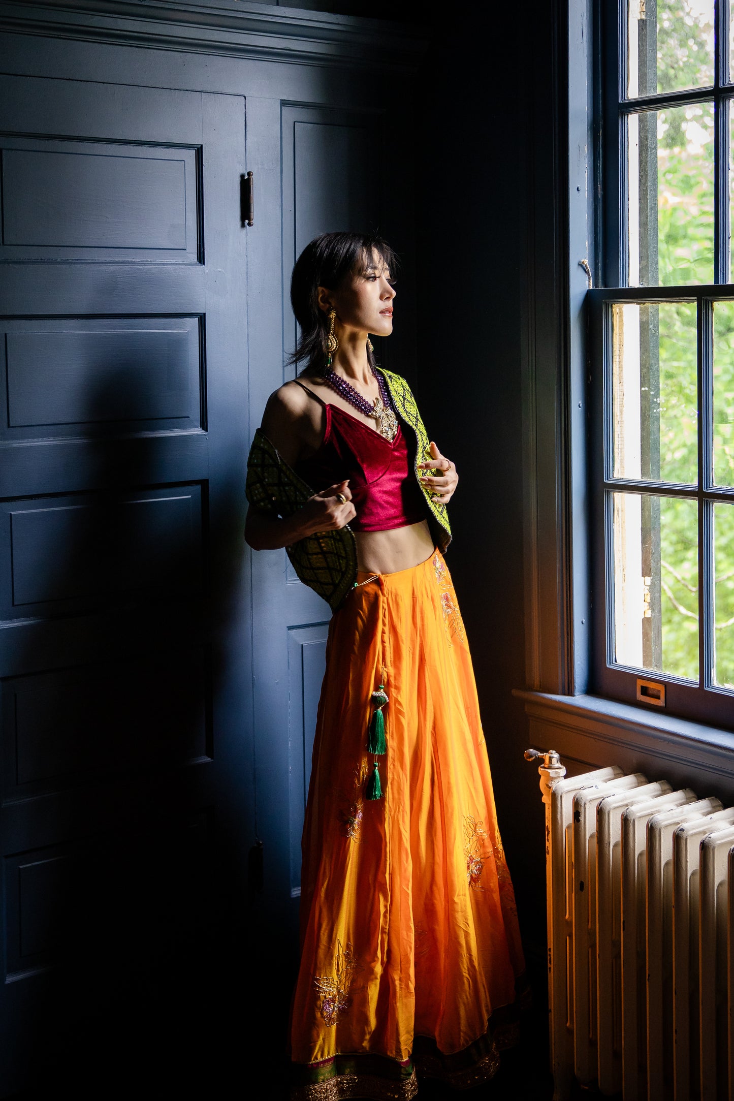 Marigold Lehnga