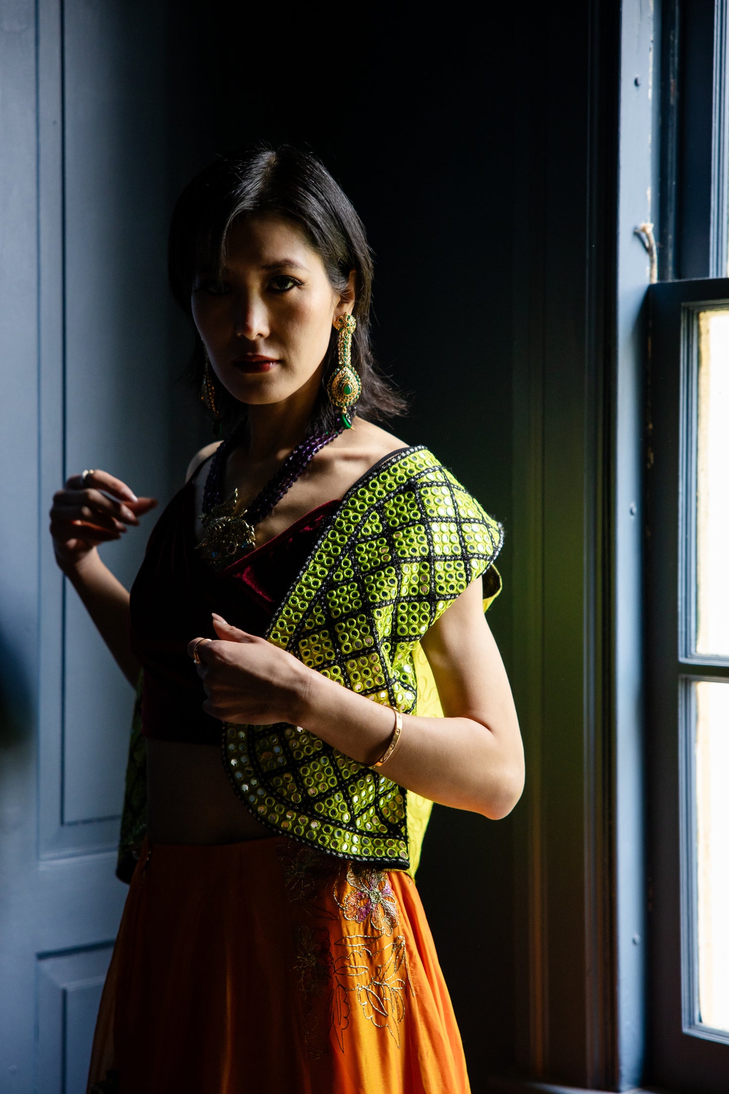 Marigold Lehnga