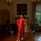 Noor Silk Kaftan Dress