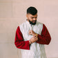 Red Kurti with Vest