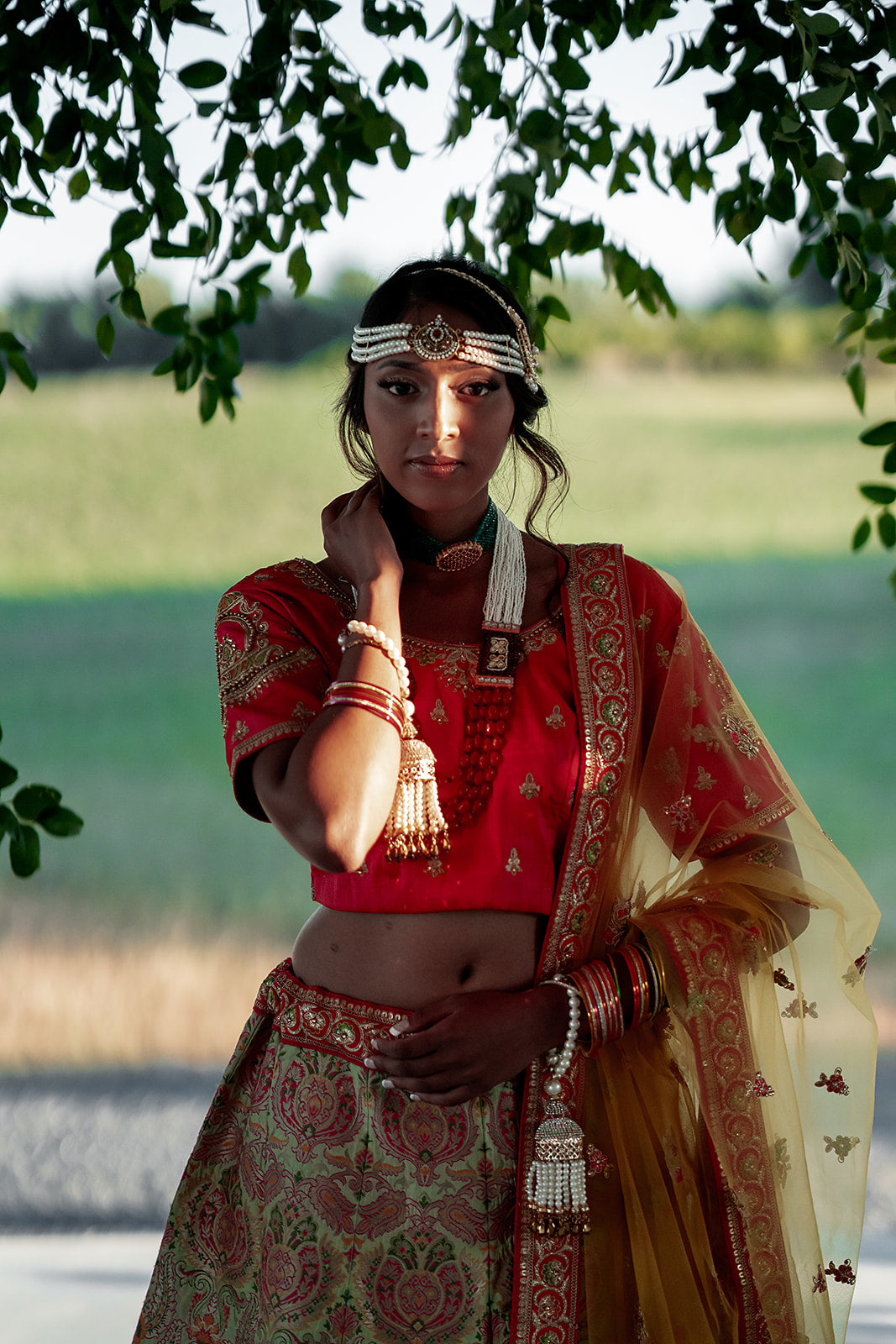 Bridal Lehnga Peacock