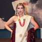 White Glamor Saree
