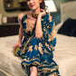 Sequinned Dreams- Cape Saree