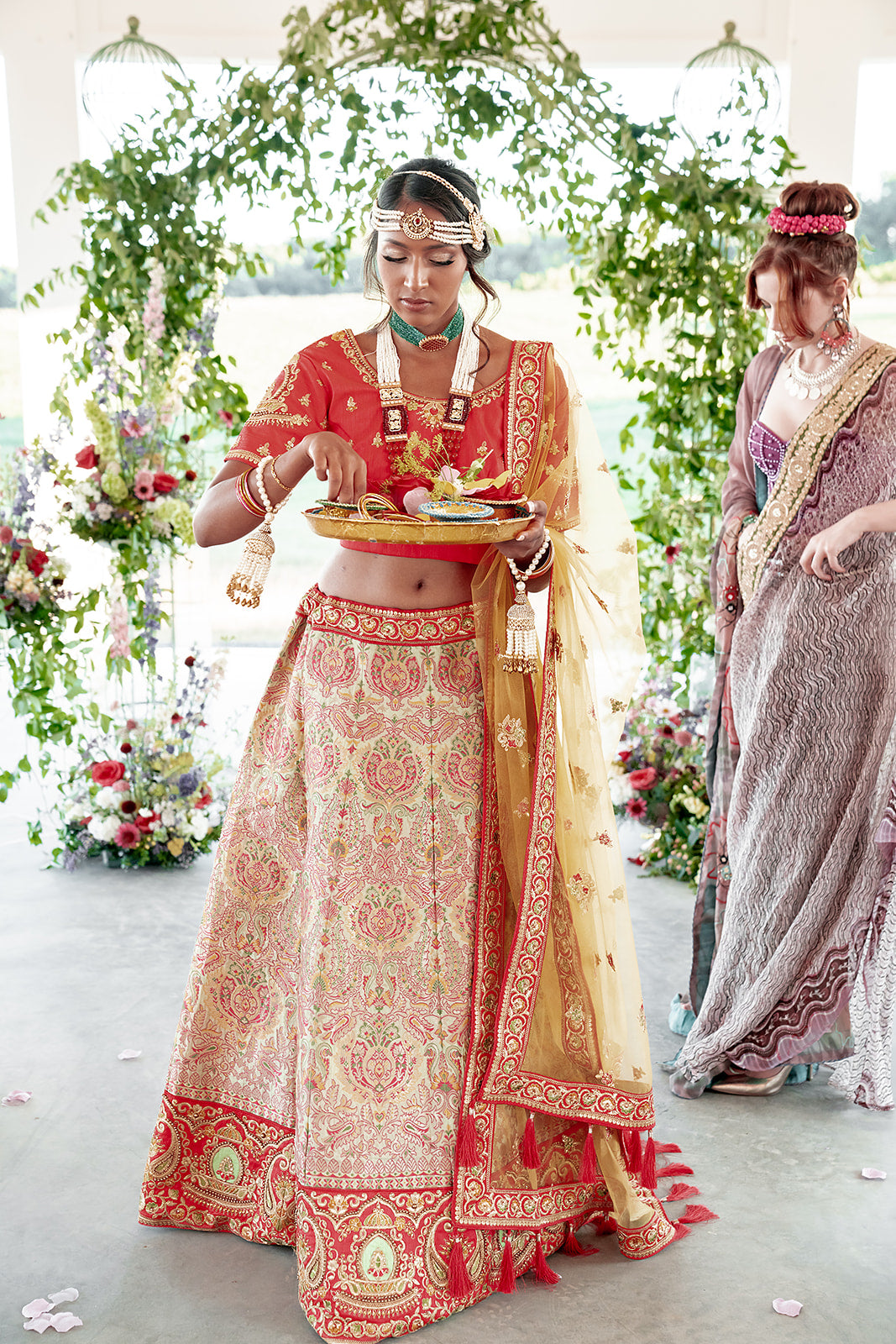 Bridal Lehnga Peacock