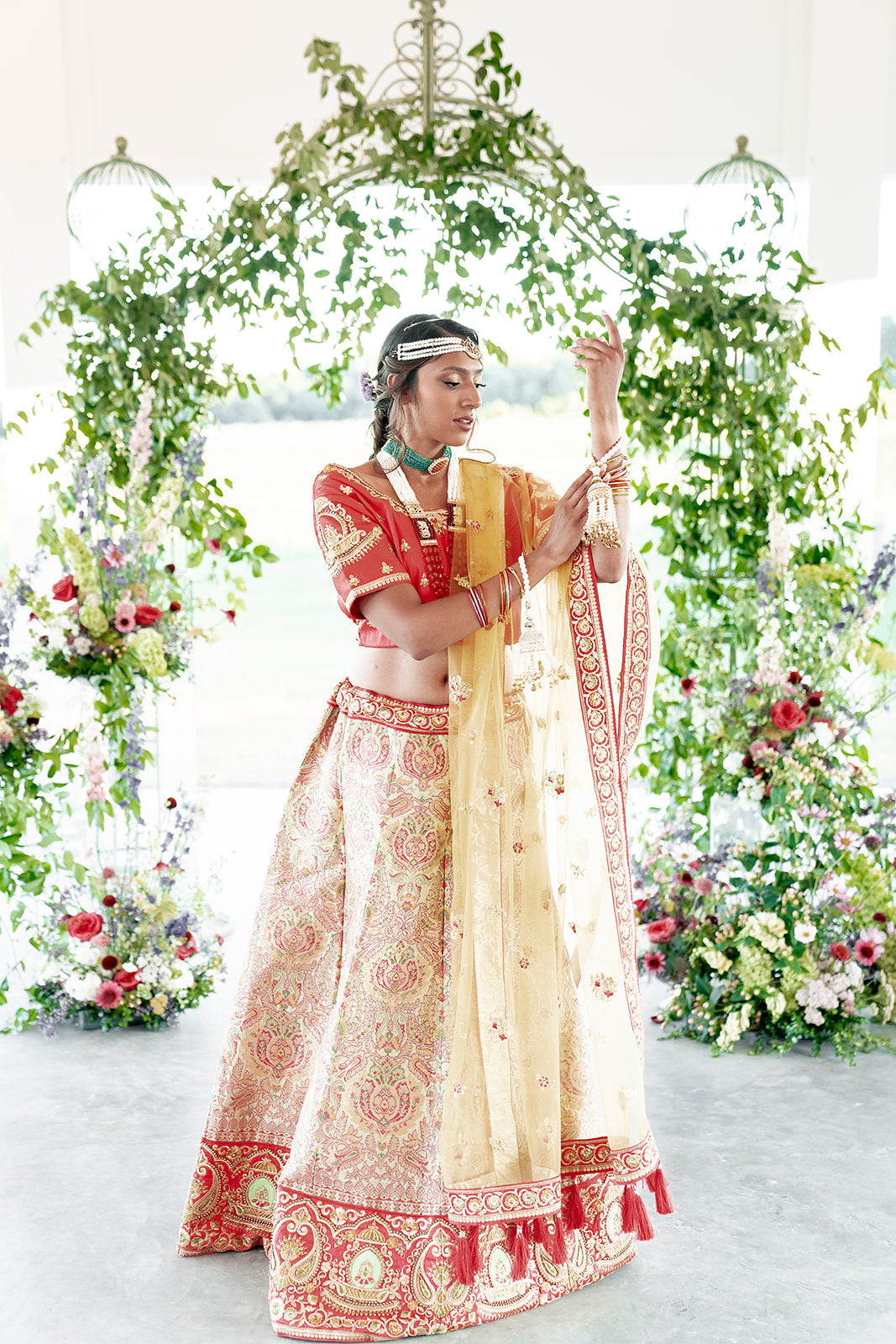 Bridal Lehnga Peacock