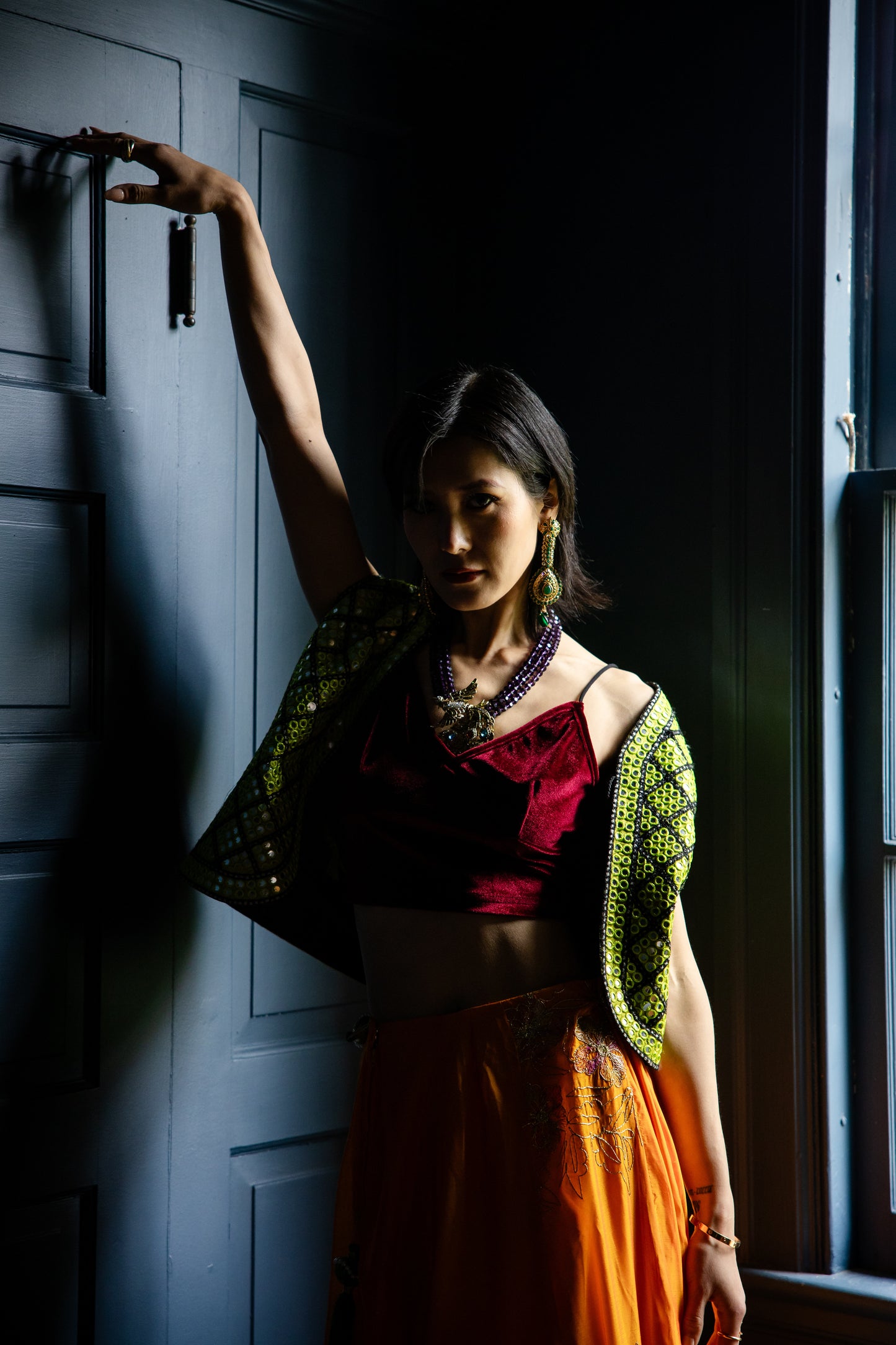 Marigold Lehnga