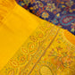 Tangerine silk jamawar shawl